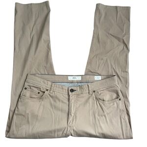 BRAX Men's Slim Chino Pants in Light Beige